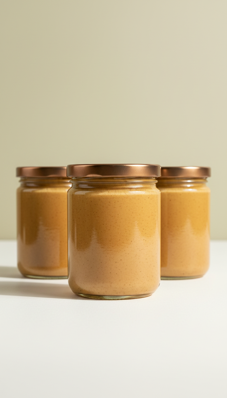 Toasted Cashew Butter Glass Jar