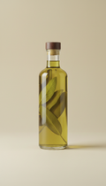 Sage Leaf Olive Oil Bottle
