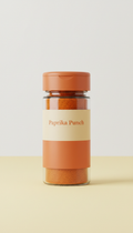 Paprika Punch glass spice jar