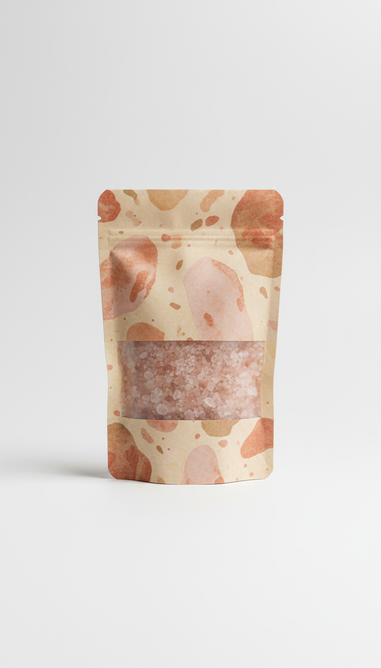 Rose Salt floral specialty pouch